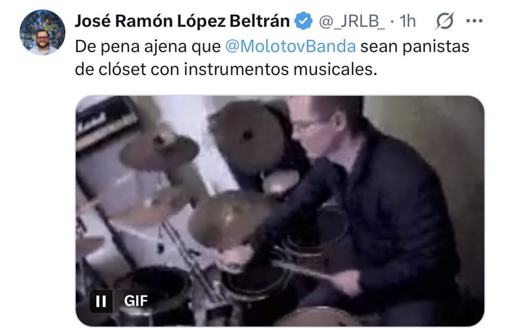 Molotov y José Ramón López Beltrán desatan polémica en redes sociales