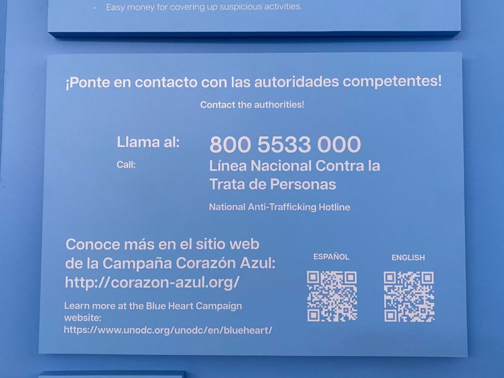 Inauguran en el Aeropuerto Internacional de Tijuana la exposición “Destino: Libertad. La Ruta de la Trata de Personas”