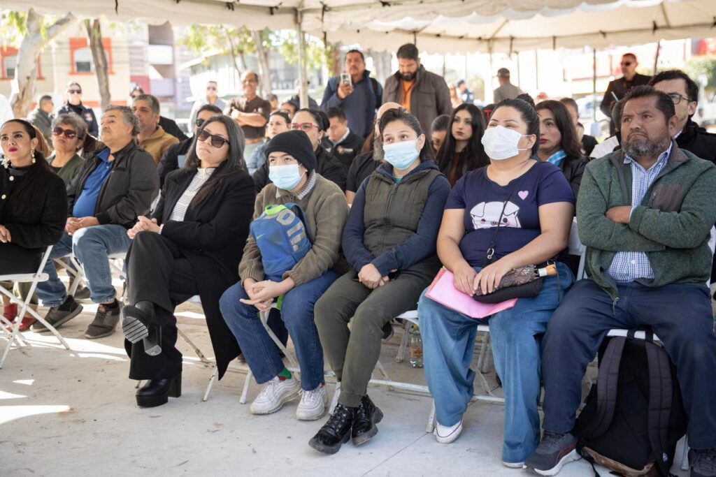 Supervisa Ismael Burgueño avance en rehabilitación del Parque Otay I