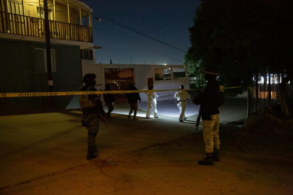 Hombre muere frente a base de la Guardia Nacional en Tijuana Hombre muere frente a base de la Guardia Nacional en Tijuana