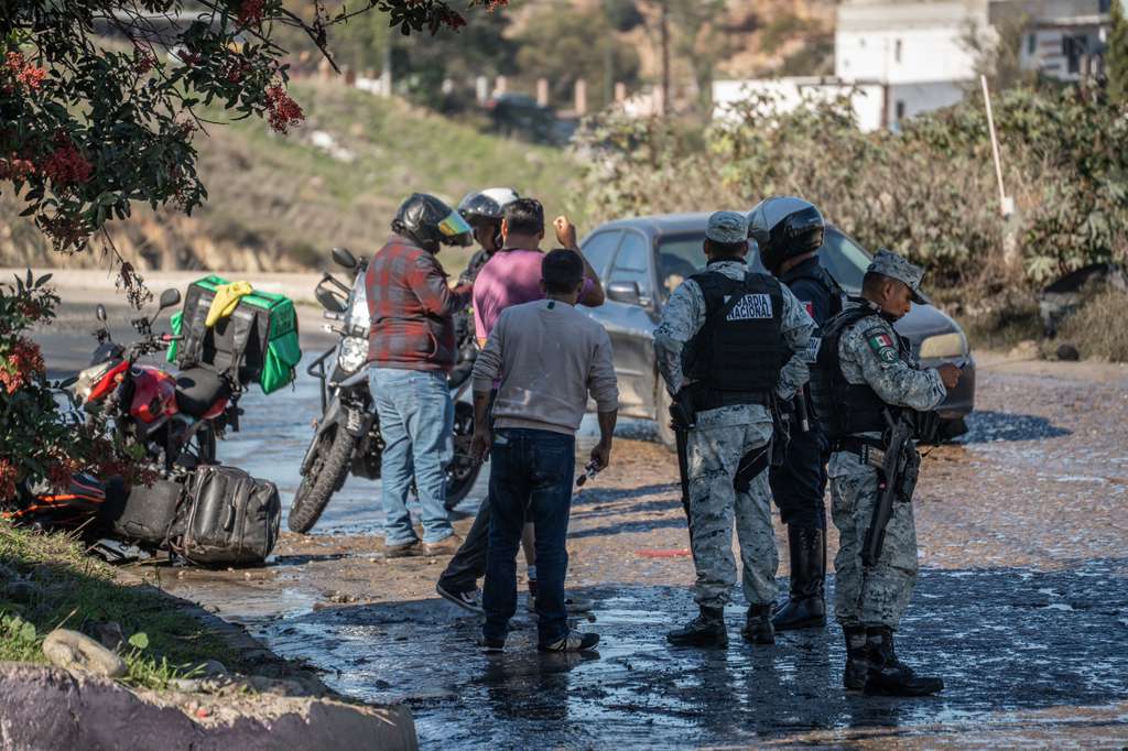 Repartidor de comida sufre choque en bulevar Fundadores