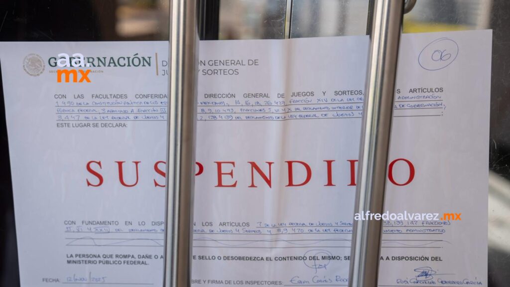 Suspenden casino Midas en Rosarito por presuntas operaciones ilícitas
