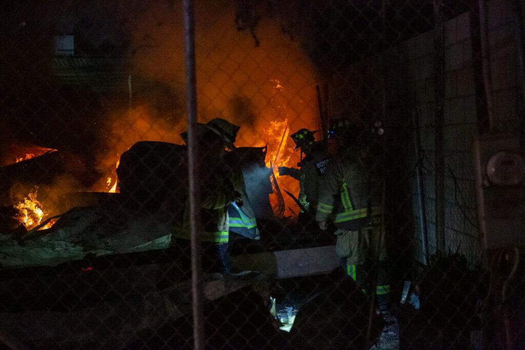 Incendio en Granjas Familiares del Matamoros deja dos fallecidas