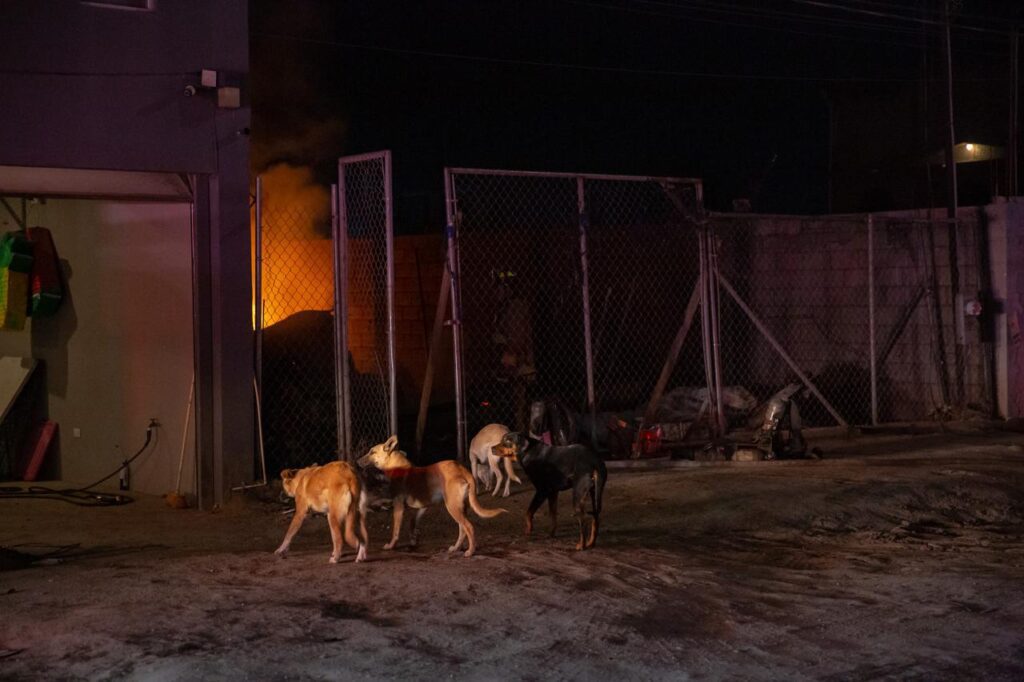 Incendio en Granjas Familiares del Matamoros deja dos fallecidas