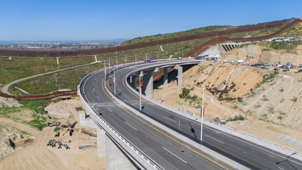 Viaducto Elevado de Tijuana: Sheinbaum inaugura primer tramo de 7 km