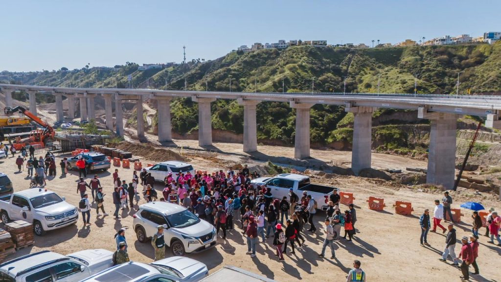 Viaducto Elevado de Tijuana: Sheinbaum inaugura primer tramo de 7 km