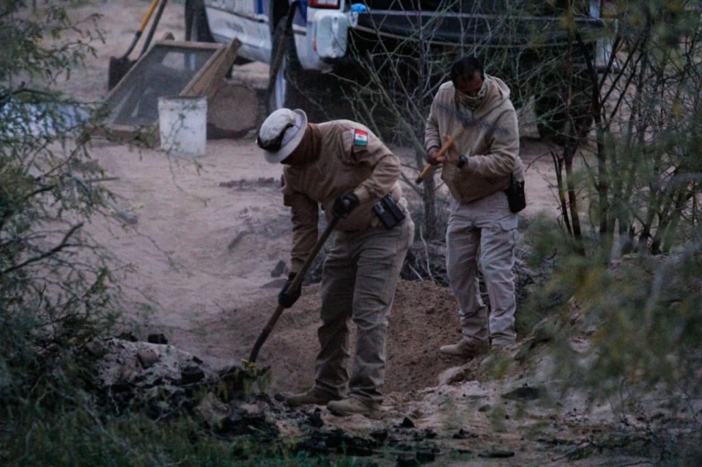Fosas clandestinas en el Valle de Mexicali: suman 8 con 18 cuerpos