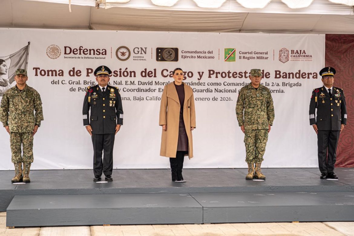 Nuevo coordinador estatal de la Guardia Nacional en Baja California: David Morales