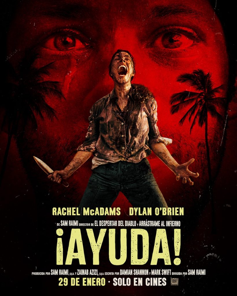 ¡AYUDA!: Sam Raimi estrena tráiler de su thriller psicológico para enero 2026
