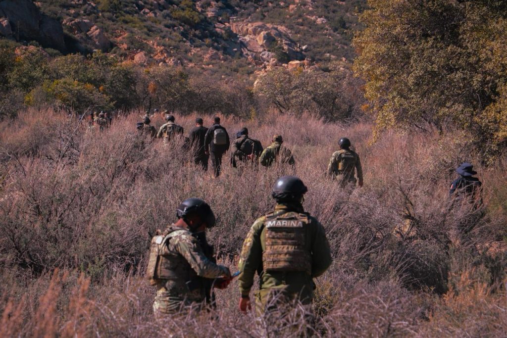 Aseguran laboratorio clandestino de metanfetamina en San Pedro Mártir