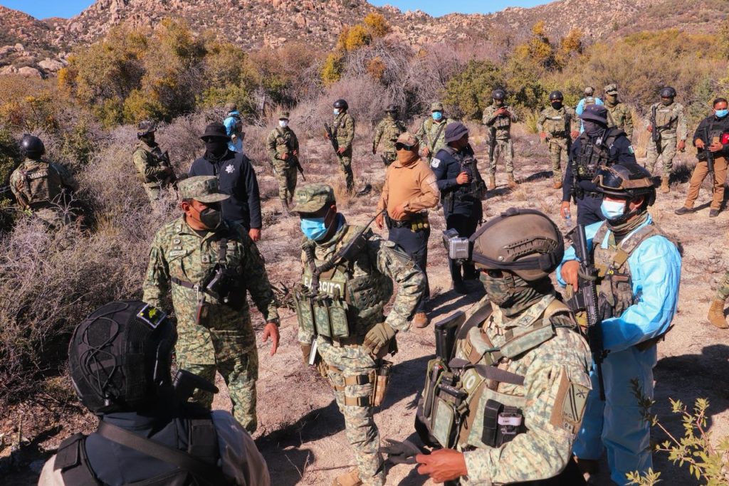 Aseguran laboratorio clandestino de metanfetamina en San Pedro Mártir