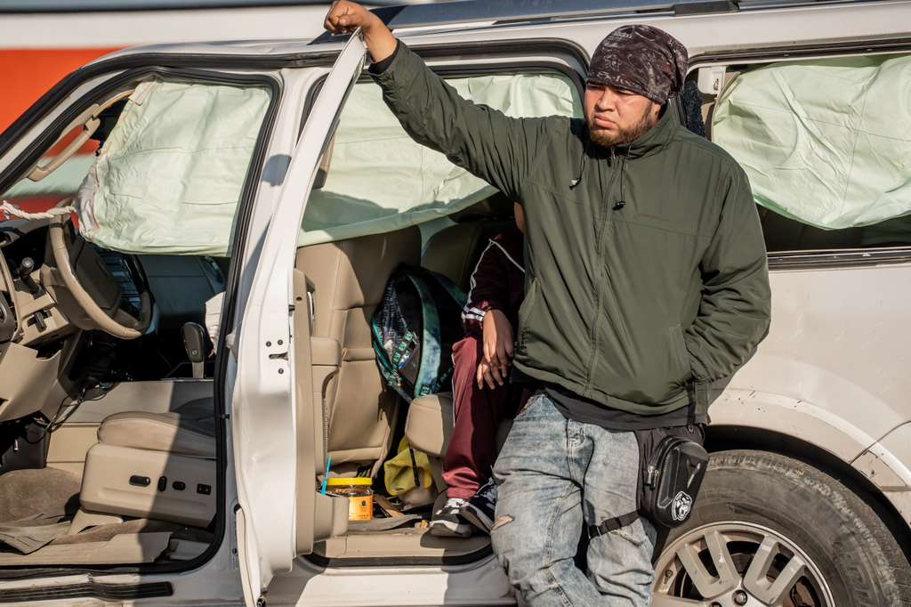 Choque múltiple en Otay Universidad deja 8 lesionados; 2 camiones implicados