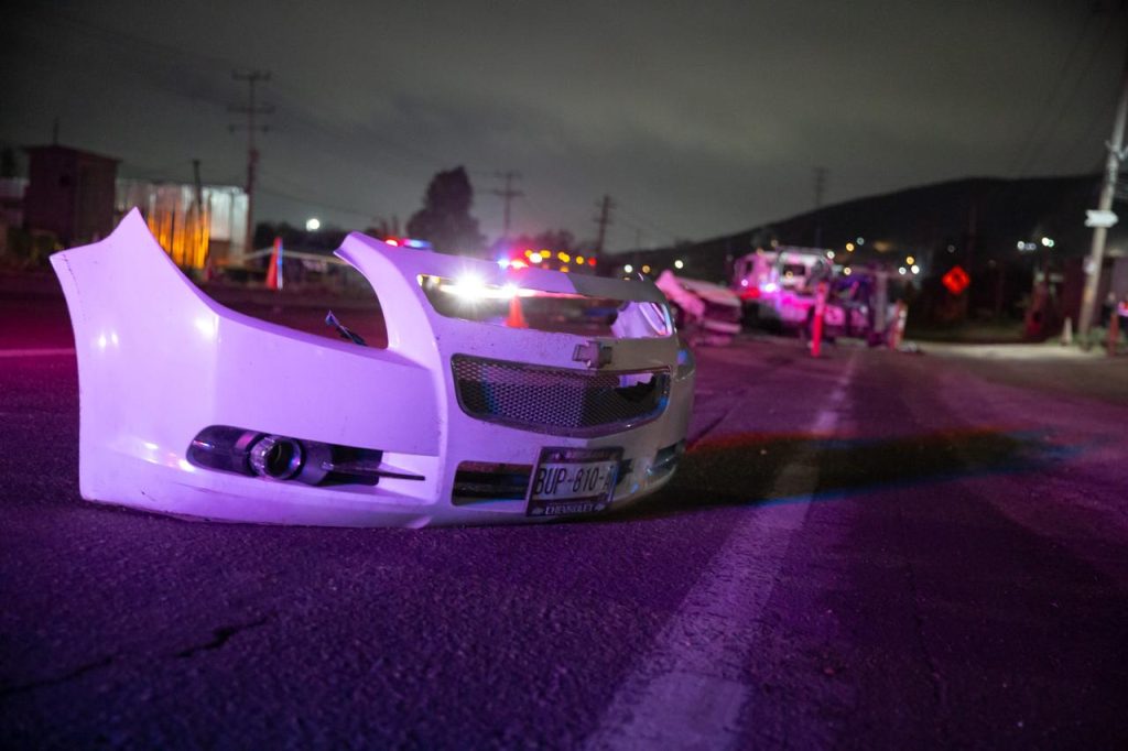 Accidente en carretera libre Tijuana–Tecate deja dos muertos y un lesionado