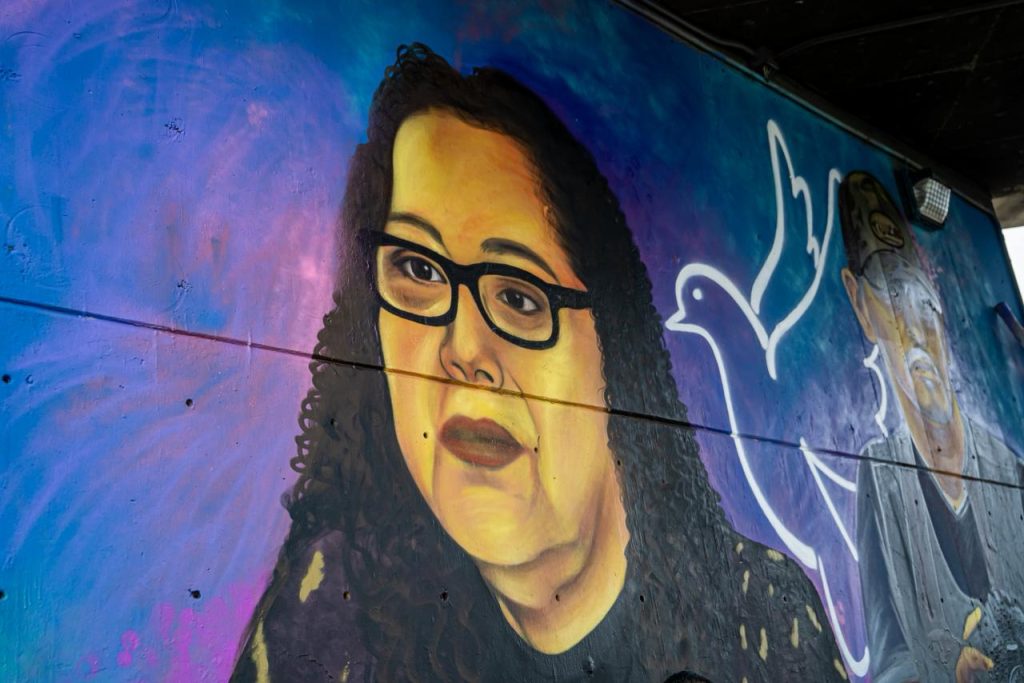 Mural de Margarito Martínez y Lourdes Maldonado mantiene viva su voz en Tijuana