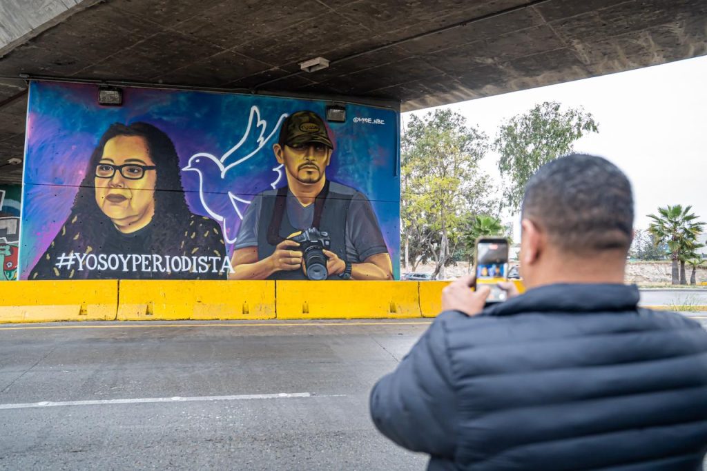 Mural de Margarito Martínez y Lourdes Maldonado mantiene viva su voz en Tijuana
