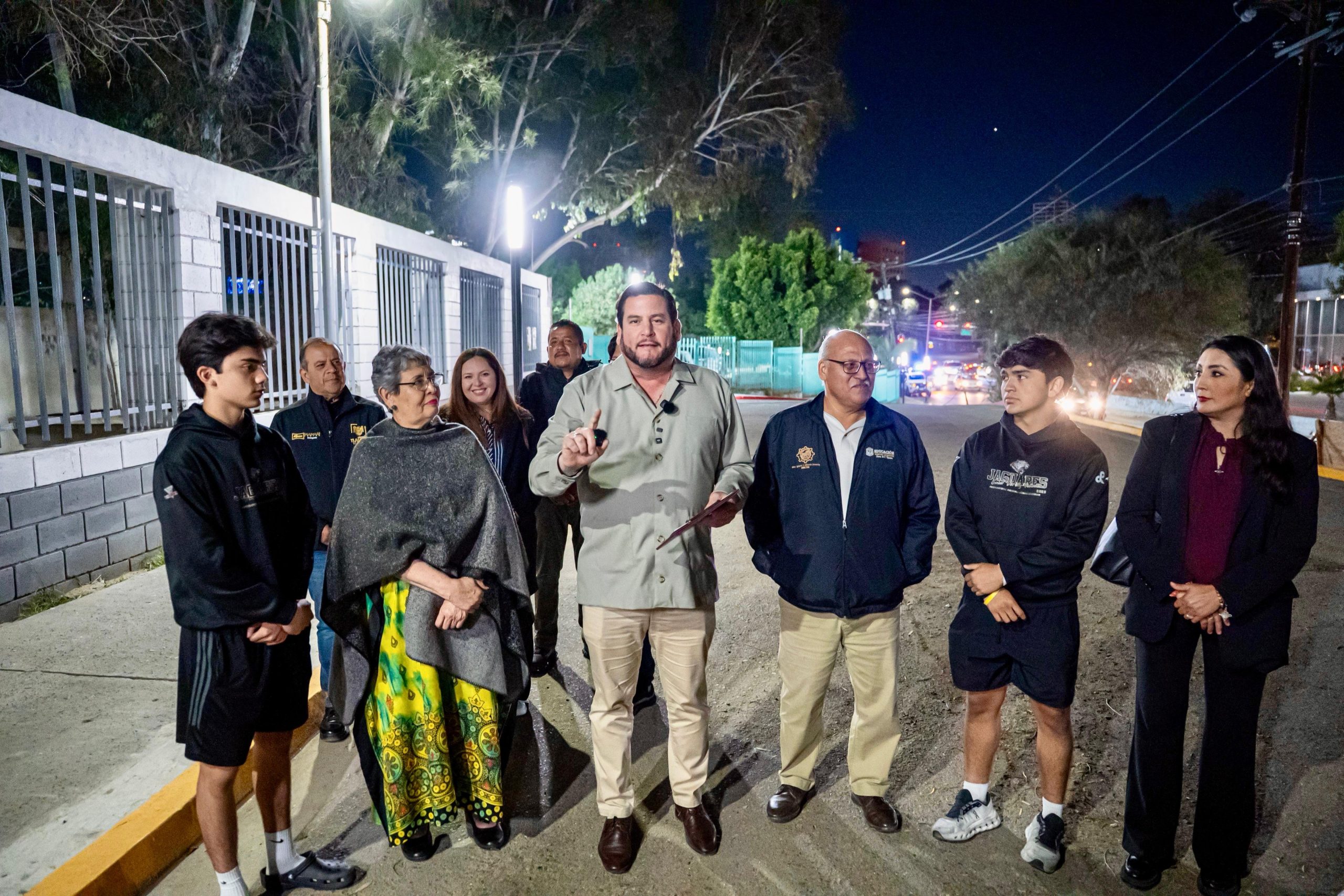 Ismael Burgueño supervisa Sendero Seguro en Paseo de los Héroes