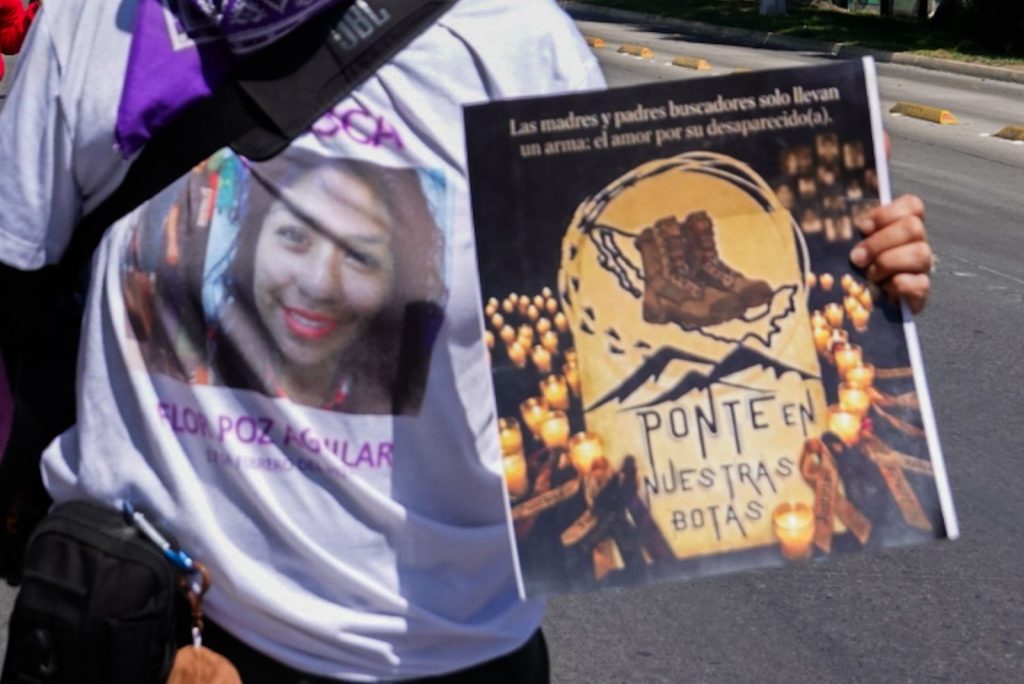 Madres buscadoras marchan en Tijuana este 10 de mayo