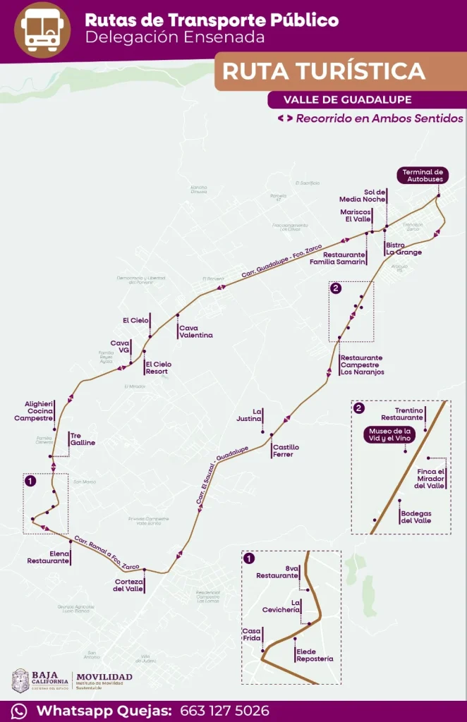 Marina del Pilar inaugura Terminal de Autobuses en el Valle de Guadalupe