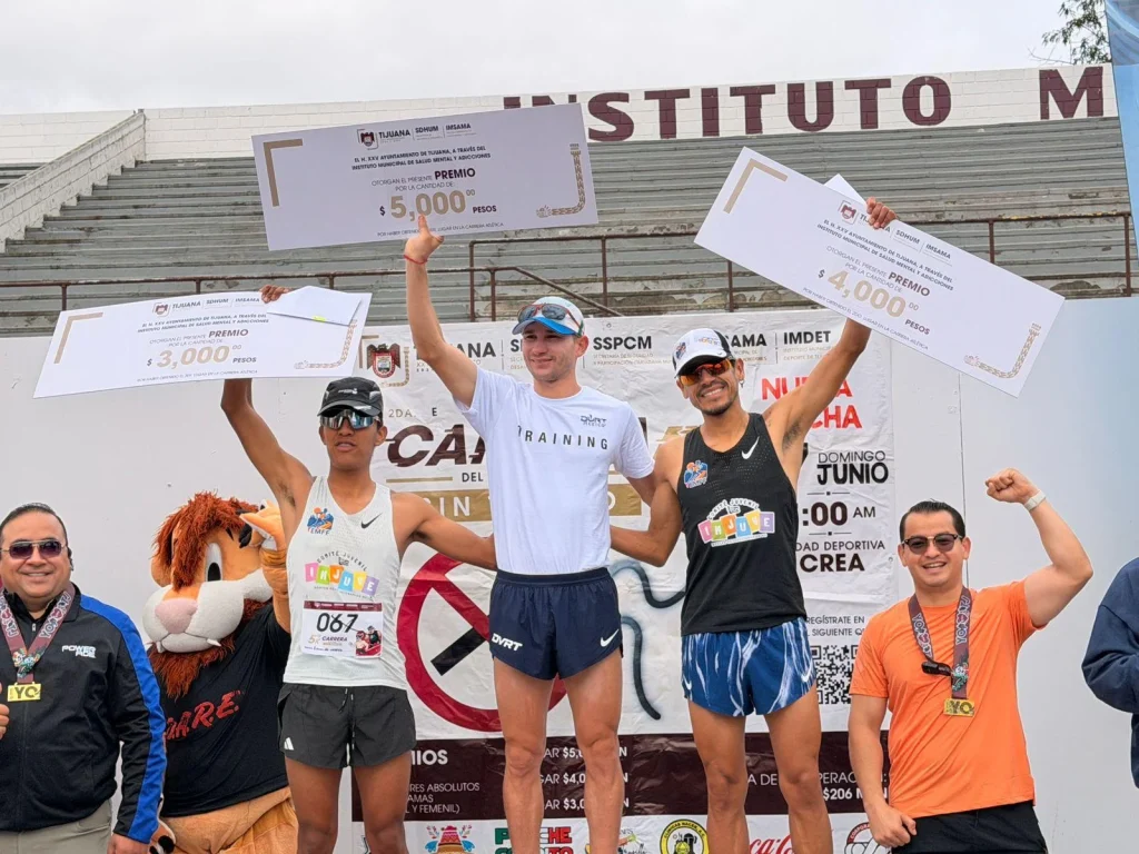 Reunen a más de mil participantes en la segunda carrera 5K ‘Corre Sin Tabaco’ en Tijuana