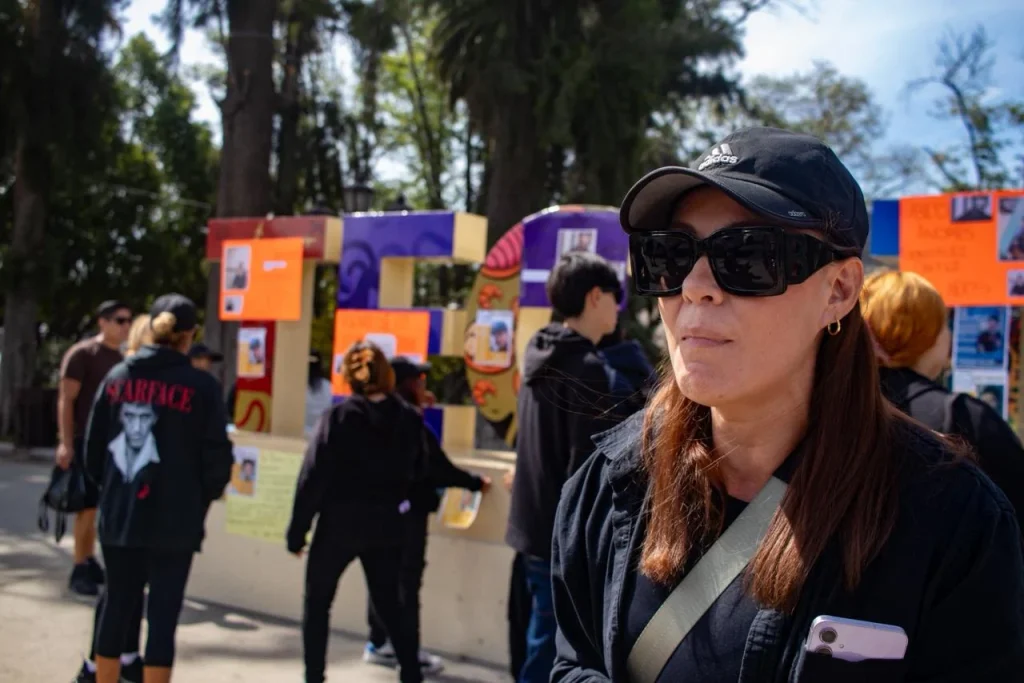 Marcha en Tecate por las infancias y víctimas de violencia