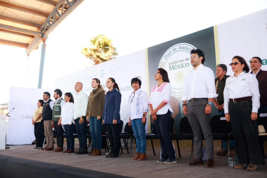 Supervisan Claudia Sheinbaum y Marina del Pilar avances del Plan de Justicia en San Quintín