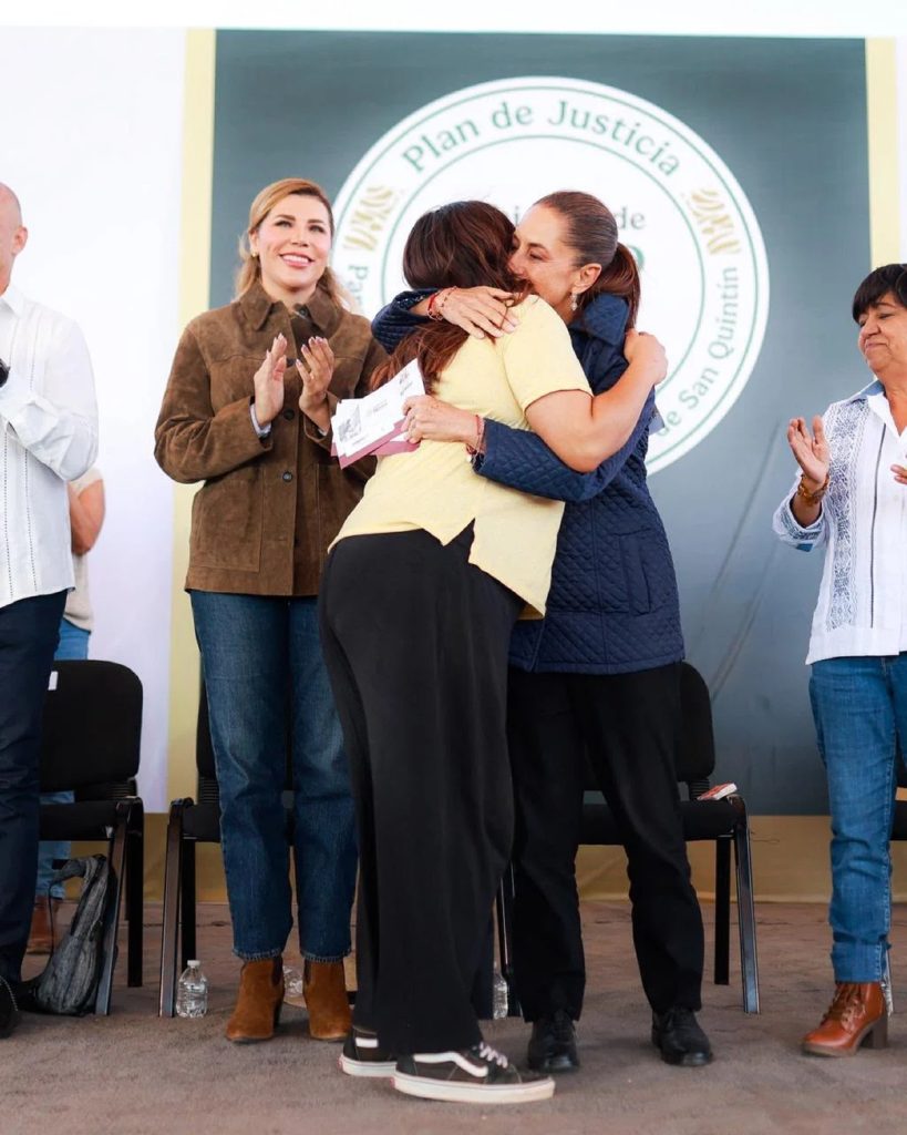 Supervisan Claudia Sheinbaum y Marina del Pilar avances del Plan de Justicia en San Quintín