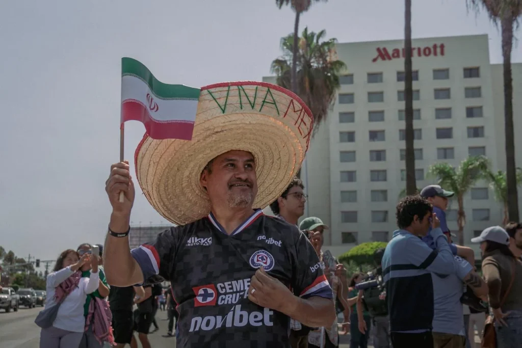 Tijuana despide con euforia a la selección iraní rumbo a su debut mundialista