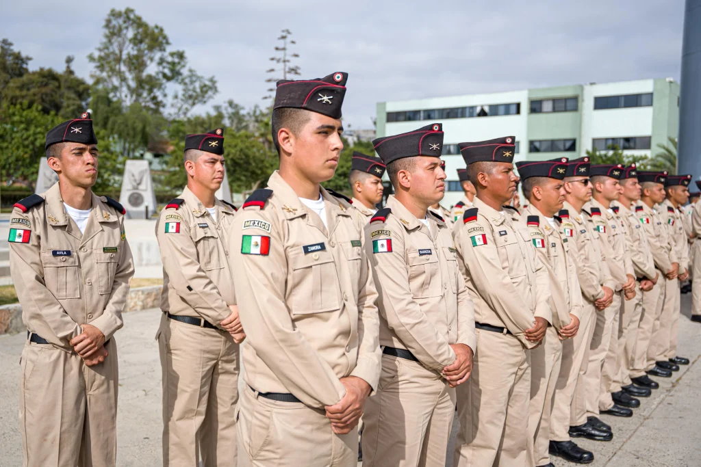 Inicia adiestramiento del Servicio Militar Nacional en Tijuana con 108 jóvenes