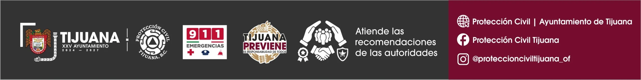 Proteccion Civil Tijuana - Atiende las recomendaciones de las autoridades