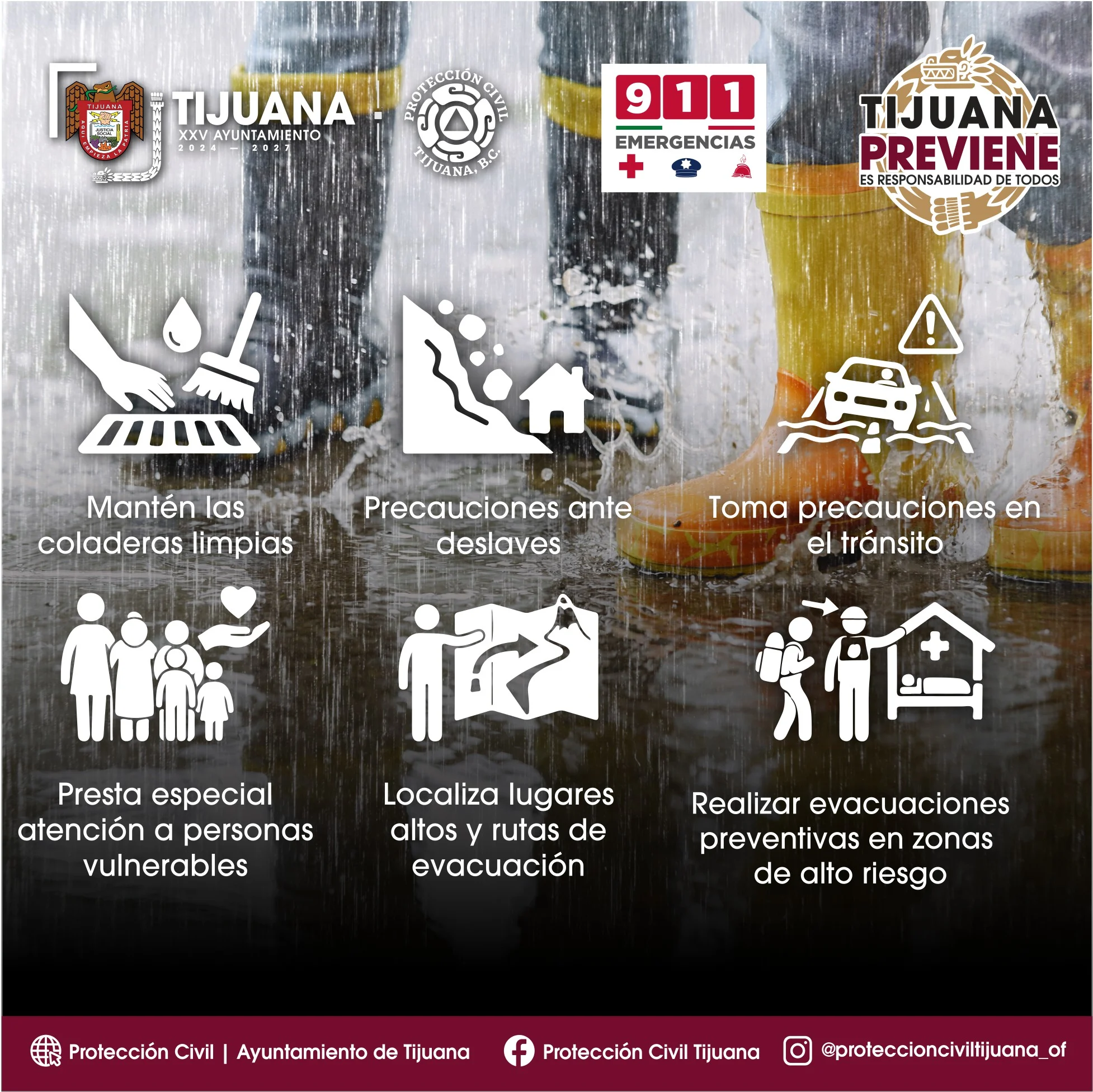 Tijuana Previene - Proteccion Civil Tijuana